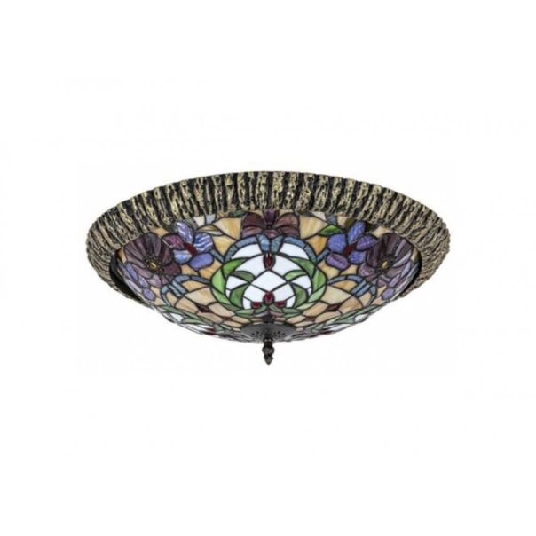 Rabalux Plafonjera Mirella E27 2x MAX 60W bronzana (8087) - 8087