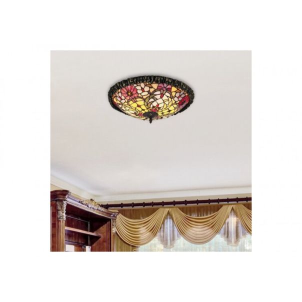 Rabalux Plafonjera Mirella E27 2x MAX 60W bronzana (8087) - 8087