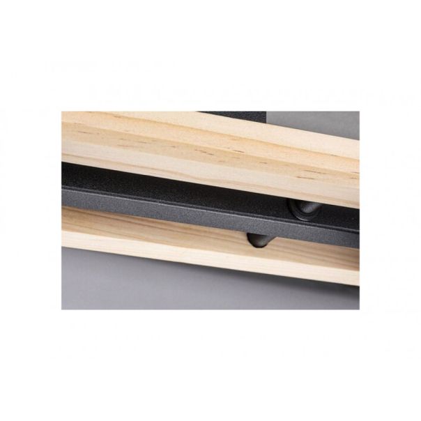 Rabalux Plafonjera Niylah E27 3x MAX 25W crna (71083) - 71083