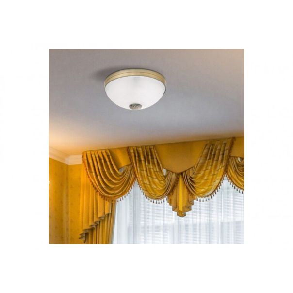 Rabalux Plafonjera Orchidea E27 2x MAX 60W bronzana (8558) - 8558