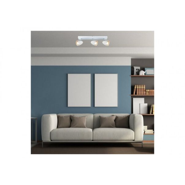 Rabalux Plafonjera Perico GU10 3X MAX 5W bela (73020) - RAS002718A00000
