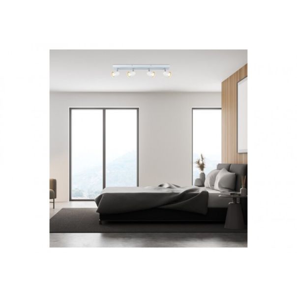 Rabalux Plafonjera Perico GU10 4X MAX 5W bela (73022) - RAS002735A00000