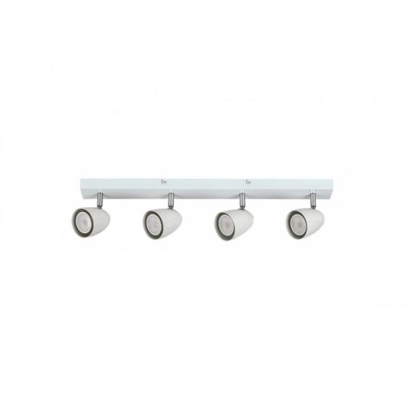 Rabalux Plafonjera Perico GU10 4X MAX 5W bela (73022) - RAS002735A00000