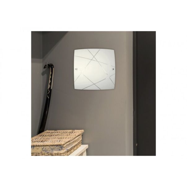 Rabalux Plafonjera Phaedra E27 1x MAX 60W bela (3698) - 3698