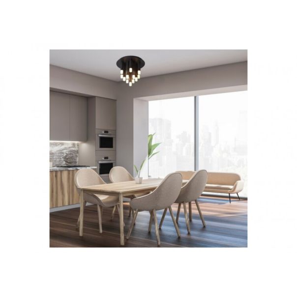 Rabalux Plafonjera Ramira G9 13x MAX 5W crna (71354) - RAS003132A00000