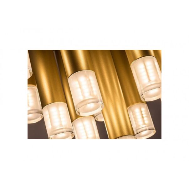 Rabalux Plafonjera Ramira G9 13x MAX 5W zlatna (71355) - RAS003133A00000