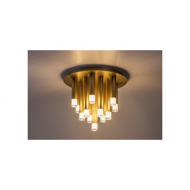 Rabalux Plafonjera Ramira G9 13x MAX 5W zlatna (71355) - RAS003133A00000