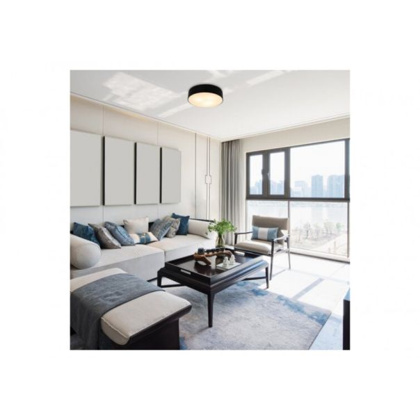 Rabalux Plafonjera Renata E27 3x MAX 10W mat crno (5081) - 5081