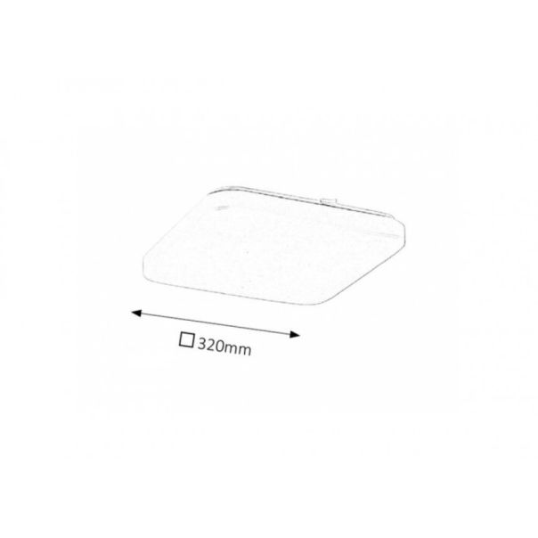 Rabalux Plafonjera Rob LED 32W bela (2287) - 2287-1