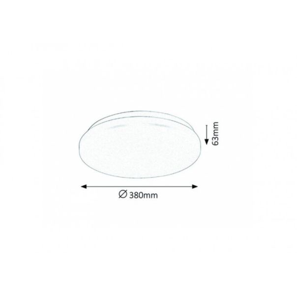Rabalux Plafonjera Rob LED 32W bela (3339) - 3339