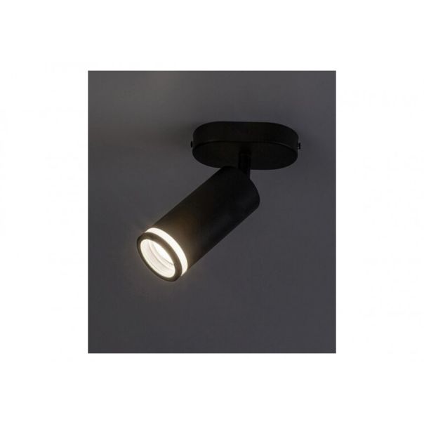 Rabalux Plafonjera Senobia GU10 1x MAX 35W crna (73033) - RAS002539A00000