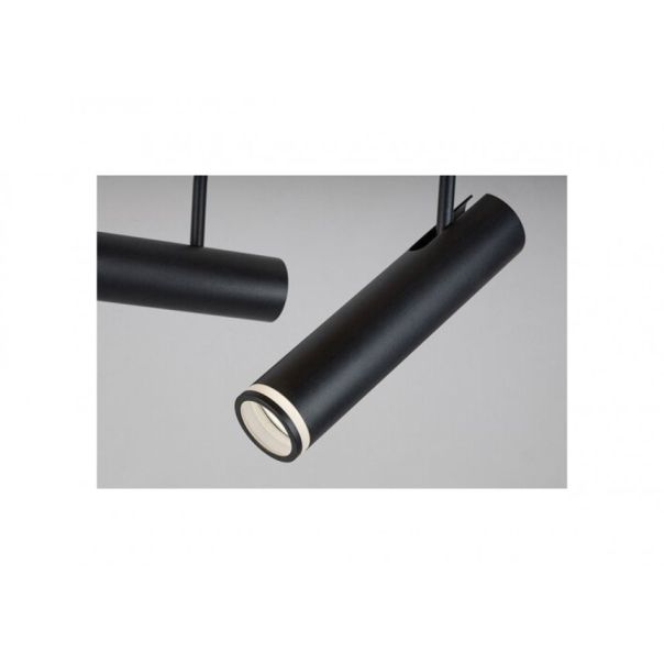 Rabalux Plafonjera Senobia GU10 3x MAX 35W crna (73039) - RAS002721A00000