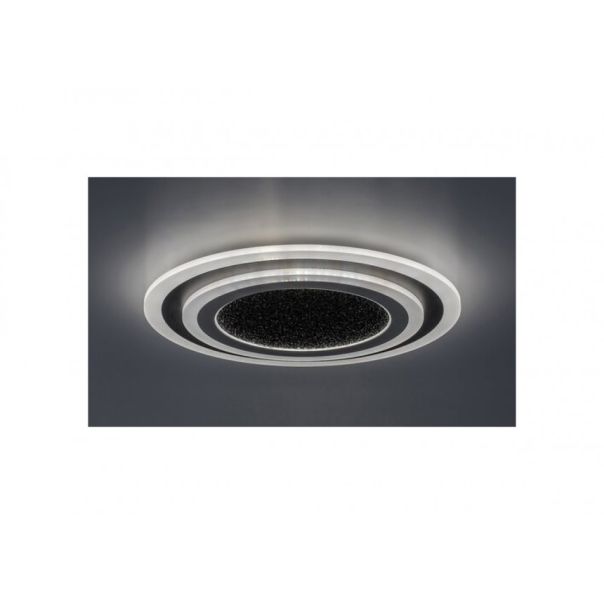 Rabalux Plafonjera Taneli2 LED 56W crno hrom (71316) - RAS003332A00000