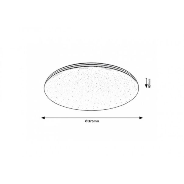 Rabalux Plafonjera Toma LED 30W hrom (3875) - 3875