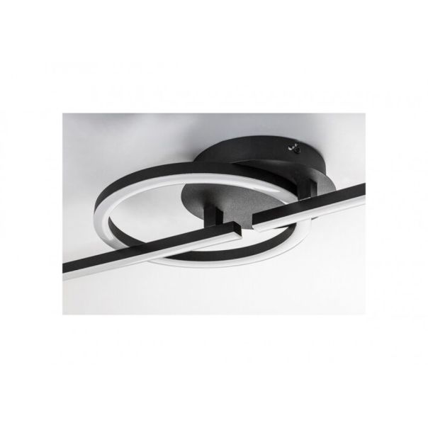 Rabalux Plafonjera Twisterra LED 24W crna (71395) - RAS003164A00000