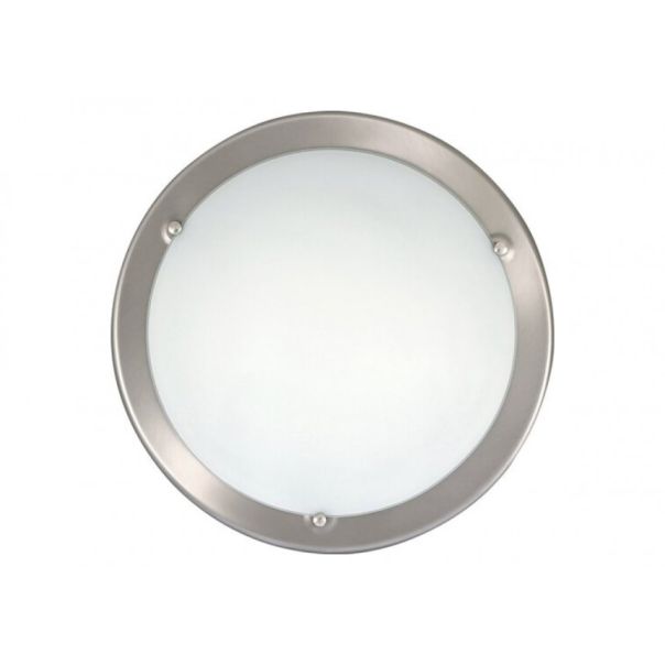Rabalux Plafonjera Ufo E27 1x MAX 60W brušeni hrom (5121) - 5121-1-1