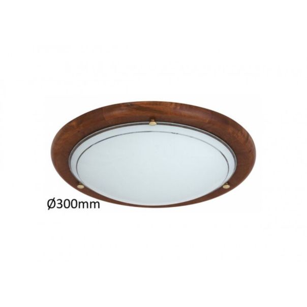 Rabalux Plafonjera Ufo E27 1x MAX 60W hrast (5417) - 5417