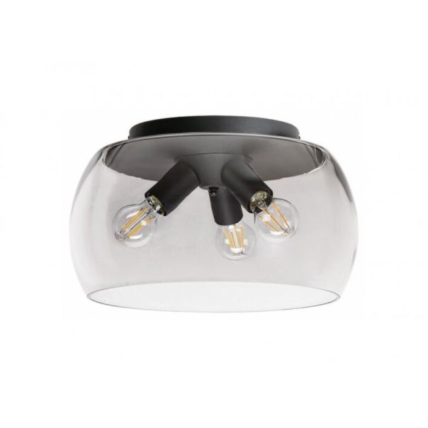 Rabalux Plafonjera Ursula E27 3x MAX 40W crna (3189) - 3189-1-1-1-1
