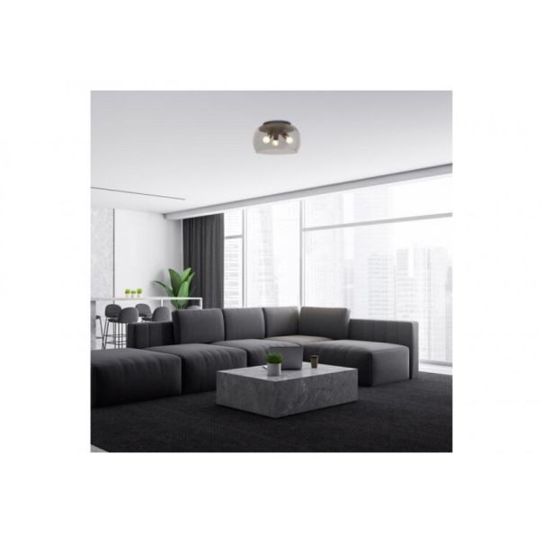 Rabalux Plafonjera Ursula E27 3x MAX 40W crna (3189) - 3189-1-1-1-1