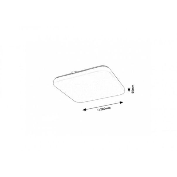 Rabalux Plafonjera Vendel LED 12W bela (75013) - 75013