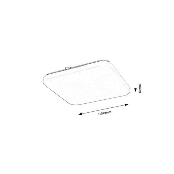 Rabalux Plafonjera Vendel LED 24W bela (71109) - 71109-1