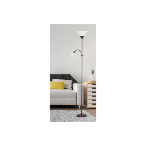 Rabalux Podne lampe Action E27 1x MAX 100 + E14 1x MAX 25W braon (4188) - 4188-1