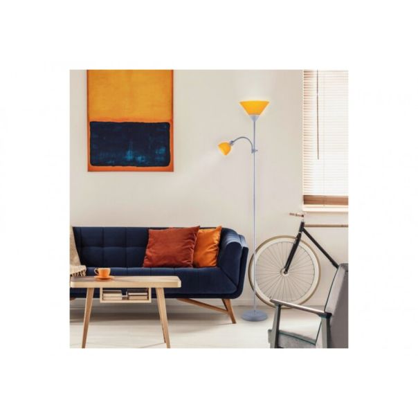 Rabalux Podne lampe Action E27 1x MAX 100 + E14 1x MAX 25W srebrna (4026) - 4026