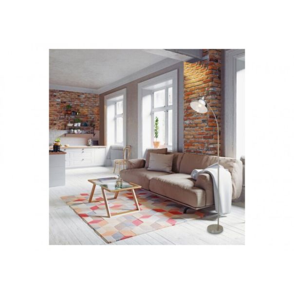 Rabalux Podne lampe Daron E27 1x MAX 40W brušeni hrom (5241) - 5241