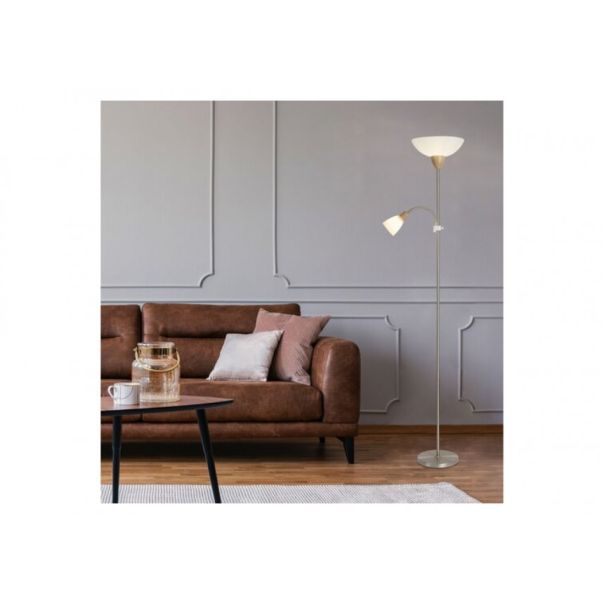 Rabalux Podne lampe Diana E27 G45 1X MAX 40 + E14 1X MAX 40W brušeni hrom (5739) - 5739