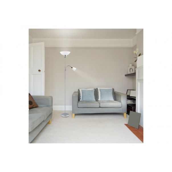 Rabalux Podne lampe Diana E27 G45 1x MAX 60 + E14 1x MAX 40W hrom (4059) - 4059