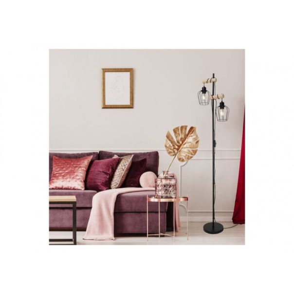 Rabalux Podne lampe Fabian E27 2x MAX 40W mat crno (5246) - 5246