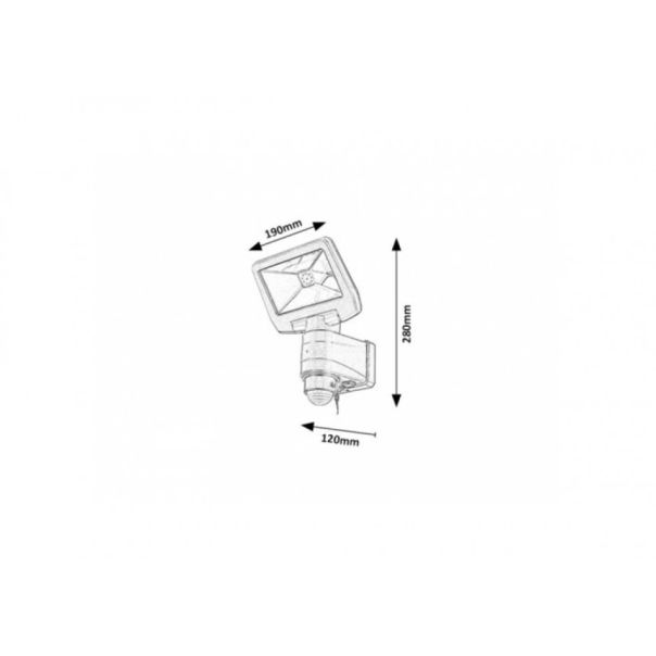 Rabalux Solarna rasveta Dojran LED 5W crna (77021) - 77021