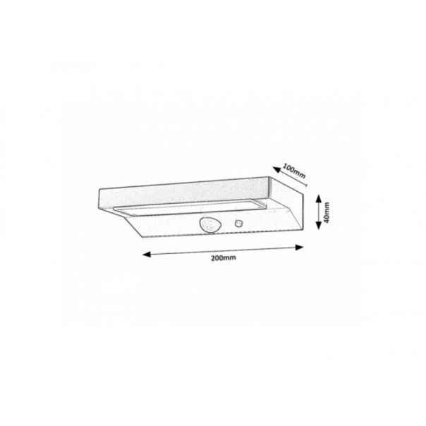 Rabalux Solarna rasveta Korana LED 6W crna (77023) - 77023