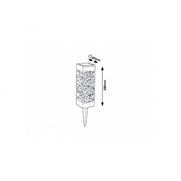 Rabalux Solarna rasveta Mora LED 016W crna (8949) - 8949