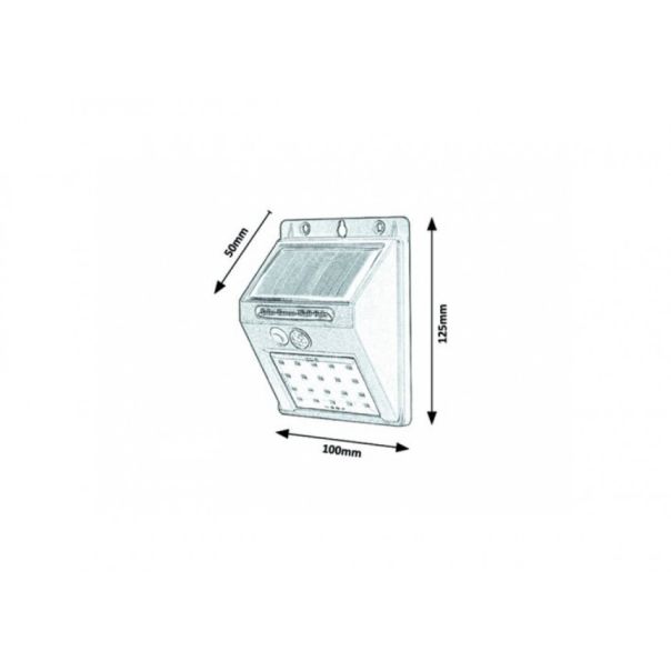 Rabalux Solarna rasveta Ostrava LED 13W crna (7880) - 7880