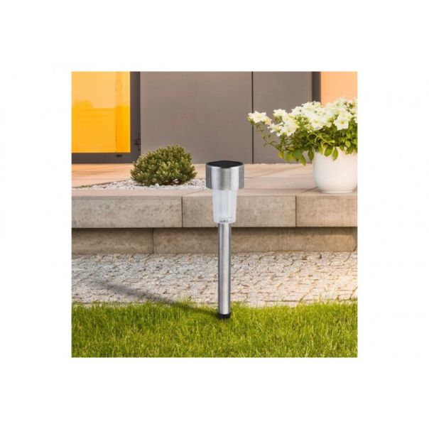 Rabalux Solarna rasveta Solar 1 LED 01W brušeni hrom (8366) - 8366-1