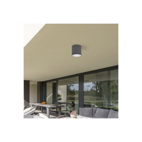 Rabalux Spoljna plafonska rasveta Akron GU10 1x MAX 35W antracit siva (8150) - 8150