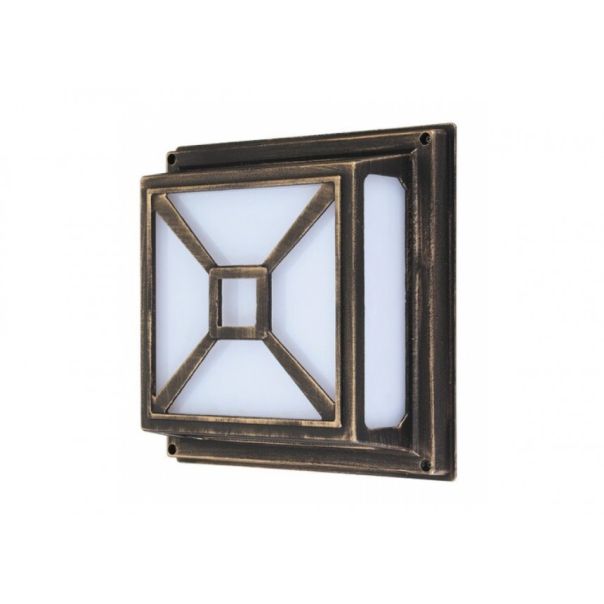 Rabalux Spoljna plafonska rasveta Darius E27 2x MAX 60W antično zlato (8190) - 8190