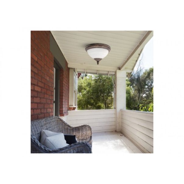 Rabalux Spoljna plafonska rasveta Madrid E27 2x MAX 40W antično zlato (8377) - 8377-1