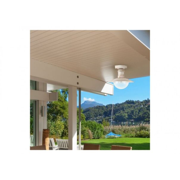 Rabalux Spoljna plafonska rasveta Oslo E27 1x MAX 60W antik bela (8739) - 8739