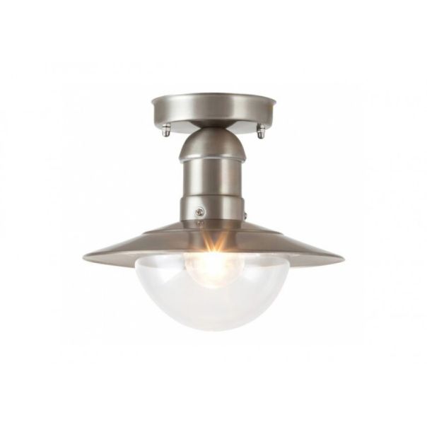 Rabalux Spoljna plafonska rasveta Oslo E27 1x MAX 60W brušeni hrom (8763) - 8763