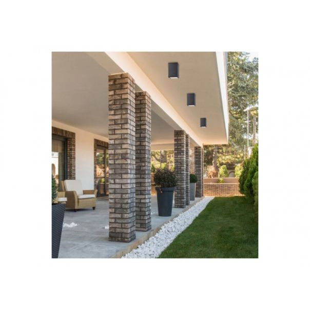 Rabalux Spoljna plafonska rasveta Zombor GU10 1x MAX 35W antracit siva (7820) - 7820