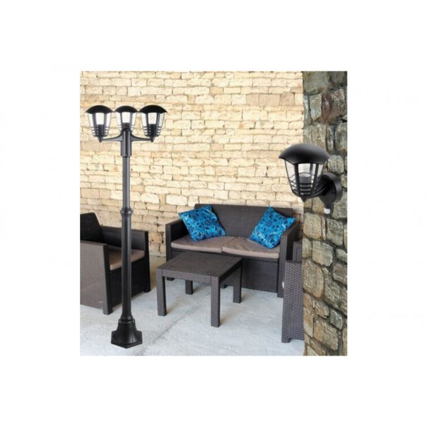 Rabalux Spoljna podna rasveta Marseille E27 3x MAX 60W crna (8569) - 8569