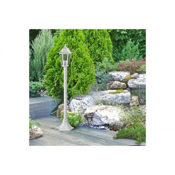 Rabalux Spoljna podna rasveta Velence E27 1x MAX 60W bela (8209) - 8209-1