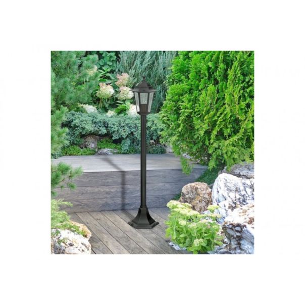 Rabalux Spoljna podna rasveta Velence E27 1x MAX 60W crna (8210) - 8210-1