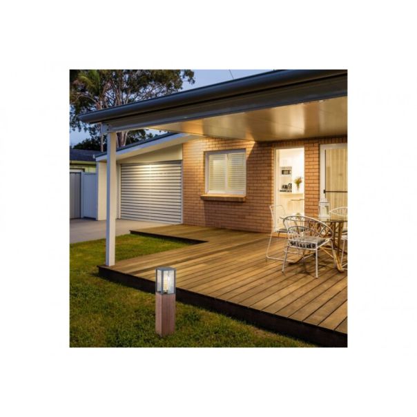 Rabalux Spoljna podna rasveta Wales E27 1x MAX 60W hrast (7196) - 7196