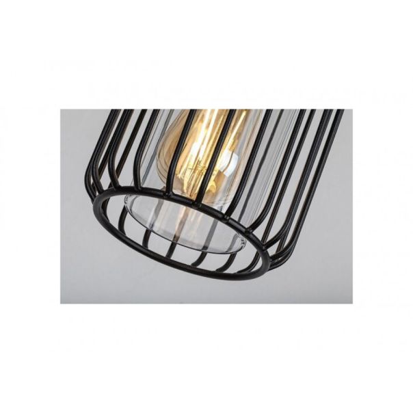 Rabalux Spoljna visilice Tarpa E27 1x MAX 40W crna (77107) - RAS003020A00000