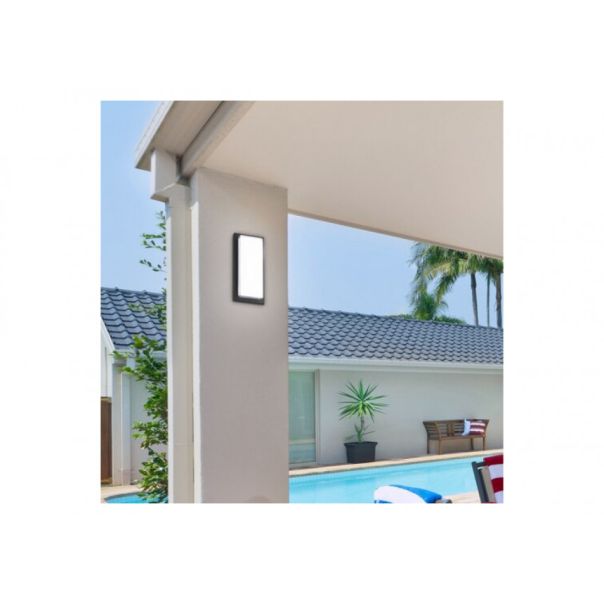 Rabalux Spoljna zidna rasveta Andorra LED 12W crna (8830) - 8830