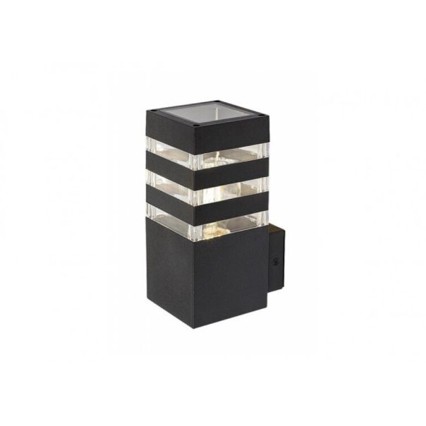 Rabalux Spoljna zidna rasveta Ankara E27 1x MAX 12W antracit siva (7379) - 7379