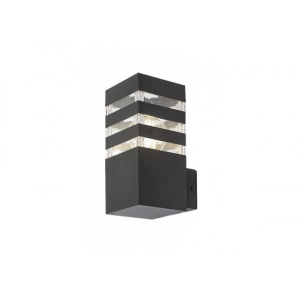 Rabalux Spoljna zidna rasveta Ankara E27 1x MAX 12W antracit siva (7379) - 7379